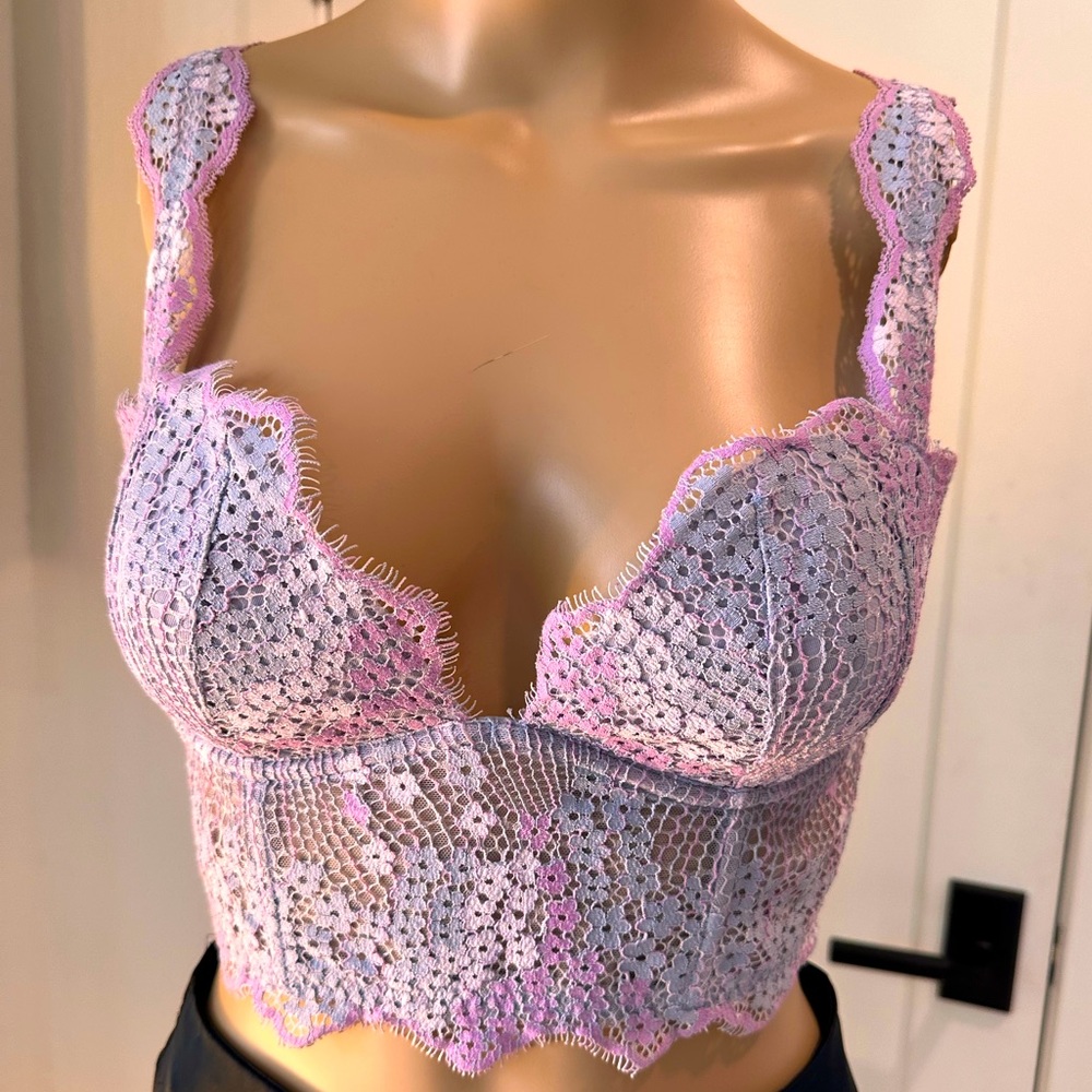 Victoria Secret Lace Crop Top